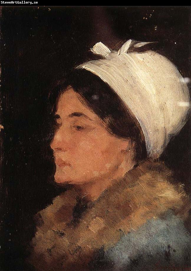 Nicolae Grigorescu Painter's Wife